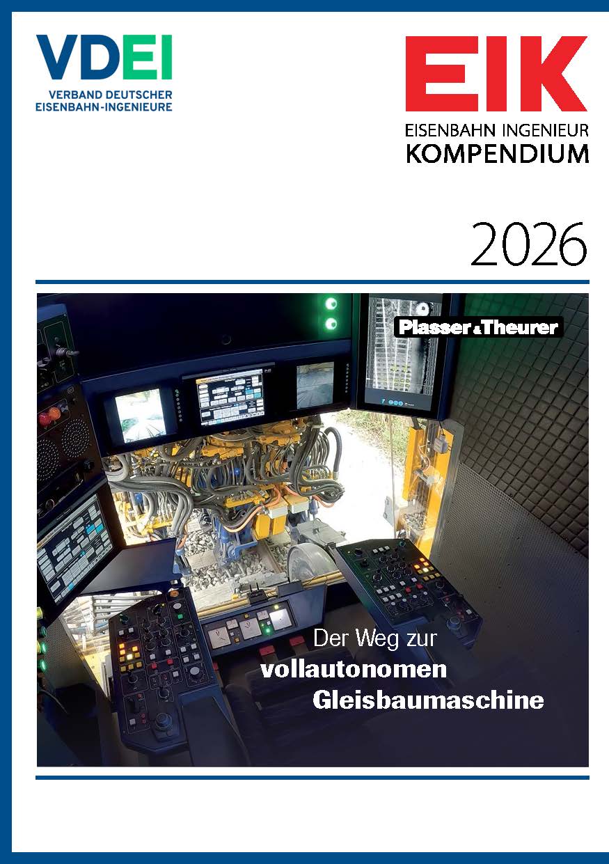 Cover des EIK - EISENBAHN INGENIEUR KOMPENDIUM 2026